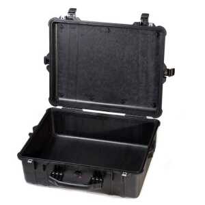 PELI, 1600 Case no foam, Black